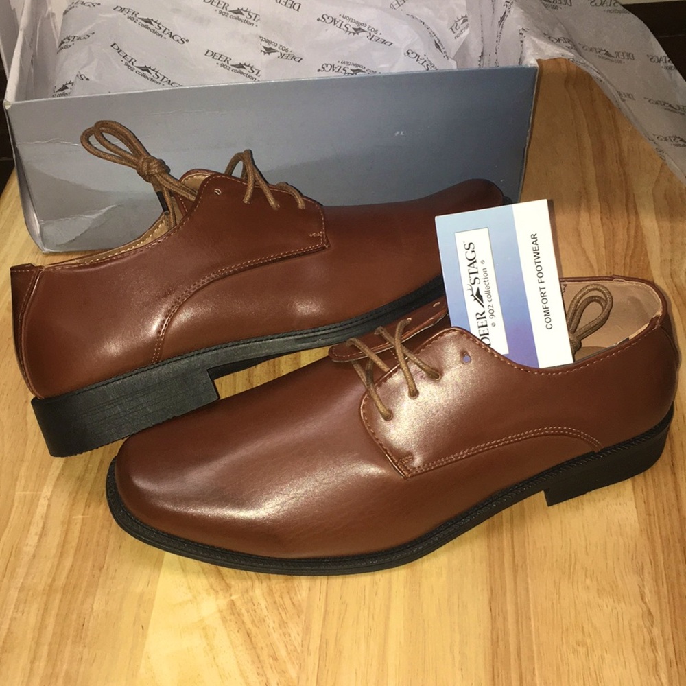 Deer Stags Men’s Size 9.5 Simple Lace-Up Loafer